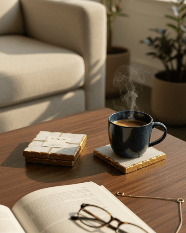 GOLDEN HOUR COASTERS (SET OF 2)